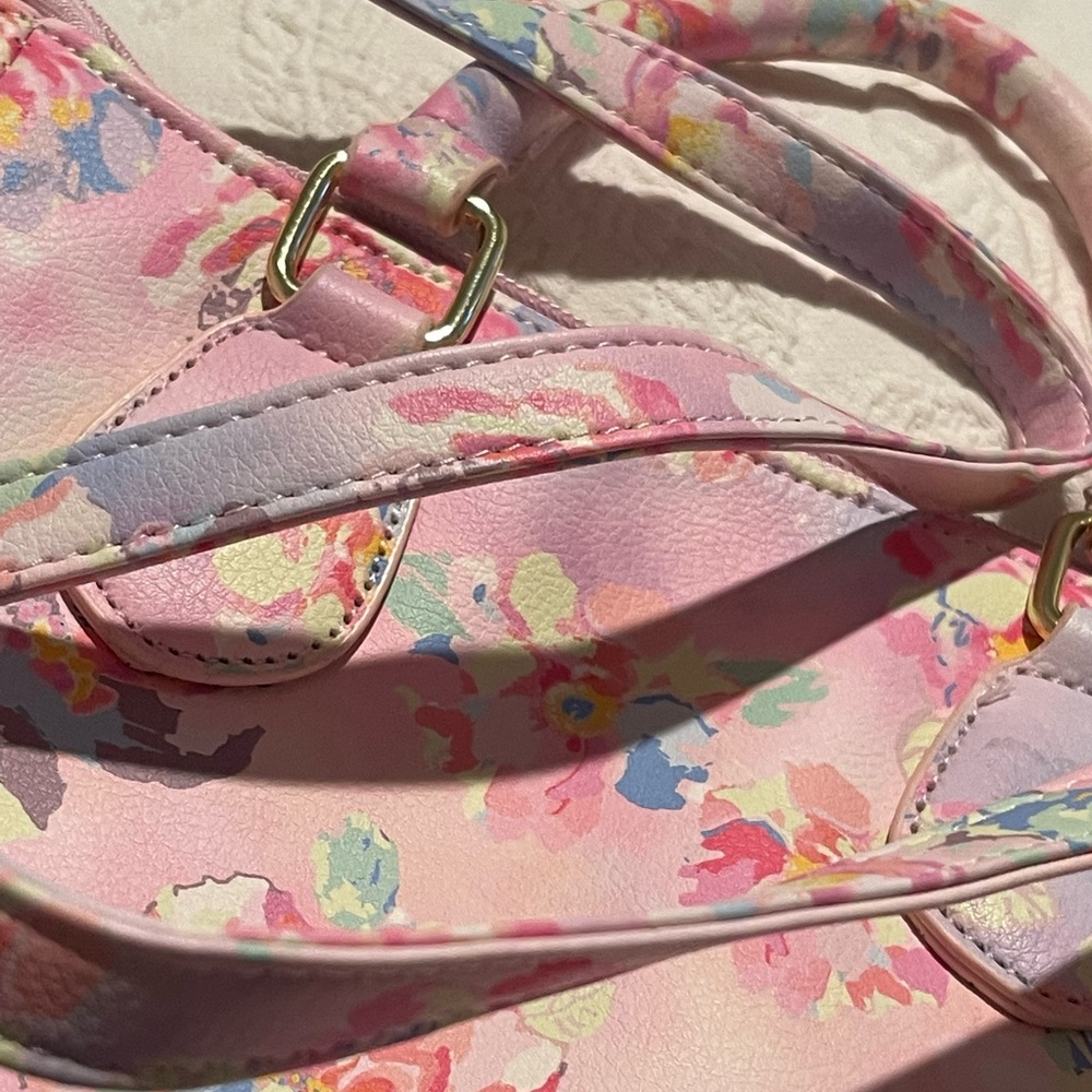 Floral Pink Satchel - Picture 12 of 16